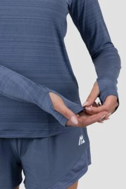 Breathe 1/4 Zip - Greyed Indigo -Sport Wear Daily Store 0AOOu6jP9wuW6aemHMN7sU0NiLrExQ3tARK6i1g1obc