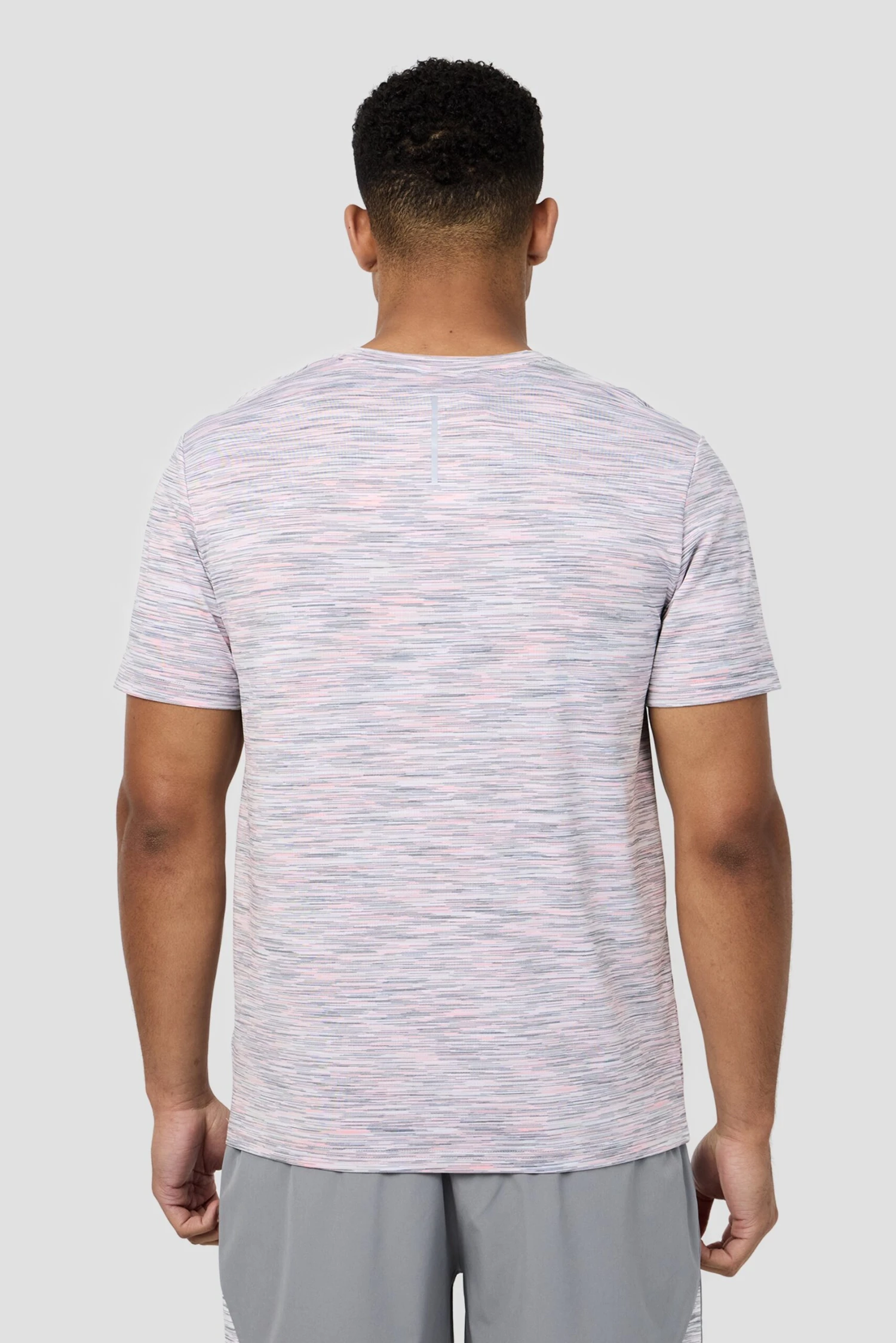 Trail T-Shirt - Grey/Pink/White 4 Trail T-Shirt - Grey/Pink/White - Image 2