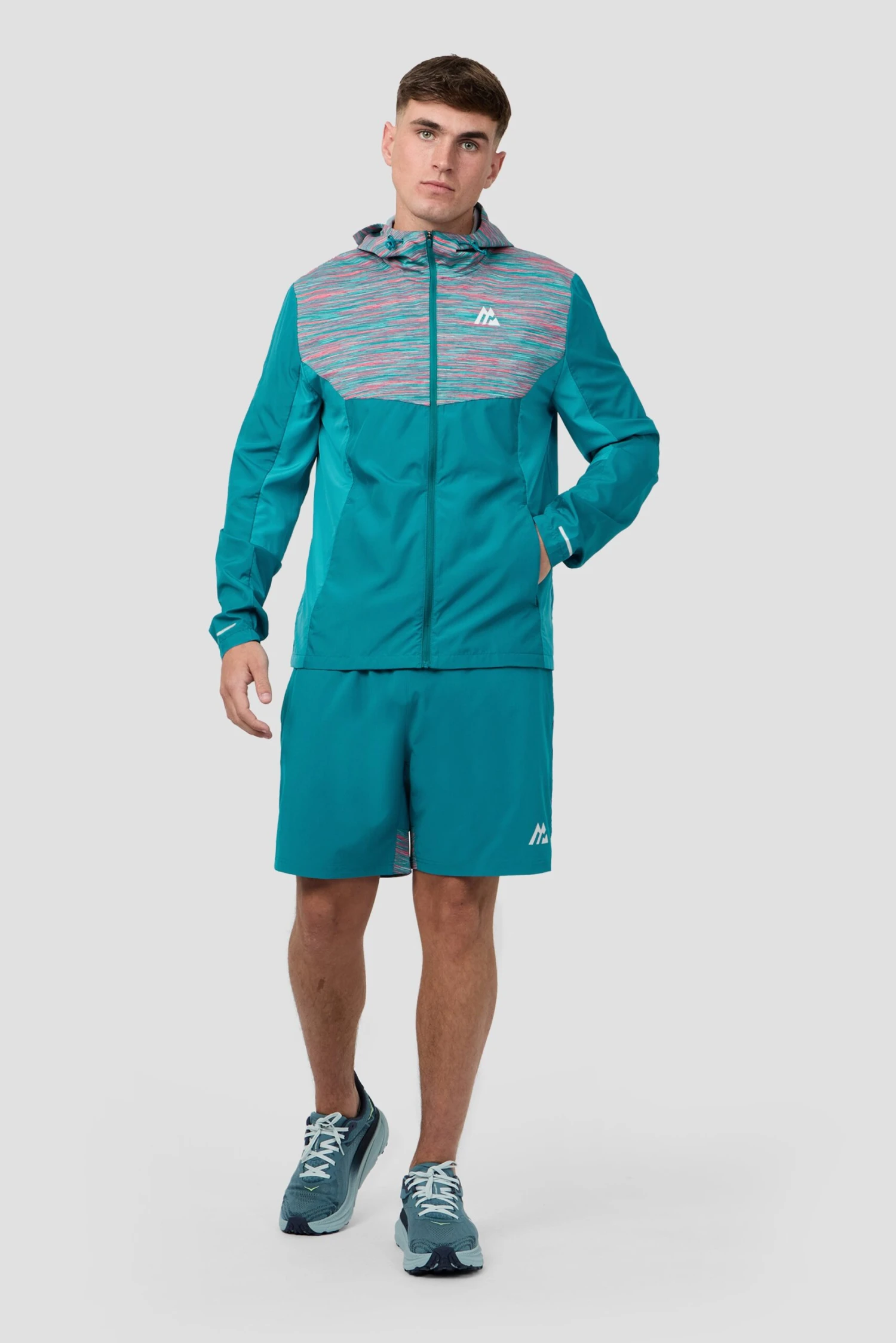 Trail Windbreaker - Teal/Pink 6 Trail Windbreaker - Teal/Pink - Image 4
