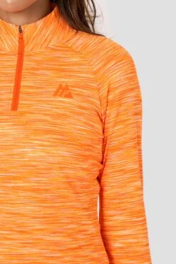 Women's Trail 1/4 Zip - Tangerine/White -Sport Wear Daily Store 10ZoaczpV31nu29QQpbdd 0I0vXe hxLZzHXtF rOw