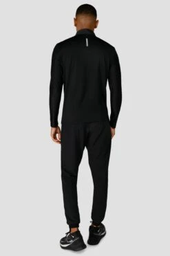 Charge 1/4 Zip - Black -Sport Wear Daily Store 1 4Zip Black FullBack