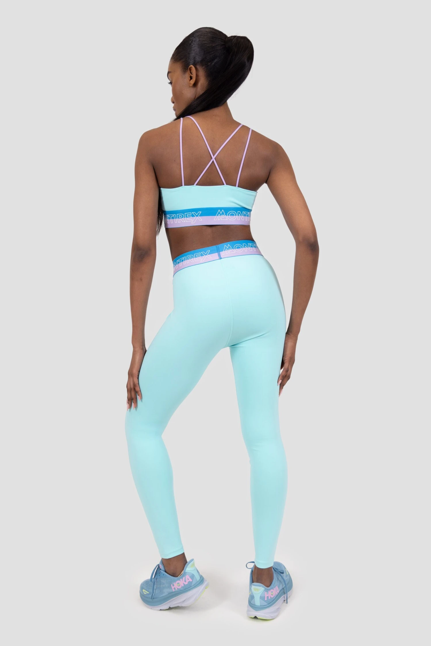 Icon Contrast 2.0 Legging - Summer Sky/Arctic Sky/Lavende 8 Icon Contrast 2.0 Legging - Summer Sky/Arctic Sky/Lavende - Image 6