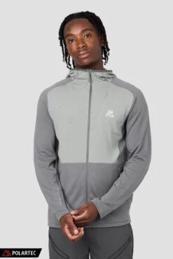 Pinnacle Polartec® Hood - Platinum Grey/Cement Grey