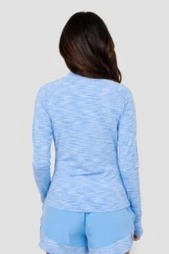 Women's Trail 1/4 Zip - Light Blue Multi -Sport Wear Daily Store 49p1Ak 0QE3Xg3KRejMheZbdaREGl7TkVkAbidB99E