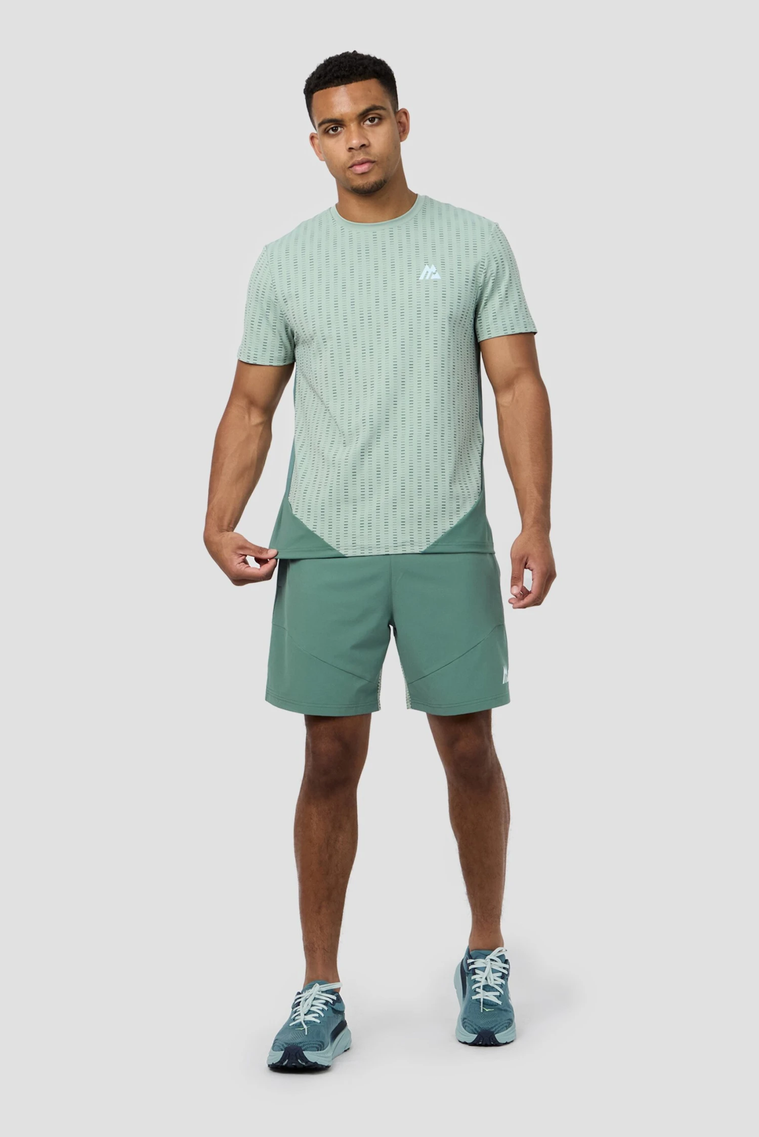 MTX Run Tempo T-Shirt - Feather/Dolphin 5 MTX Run Tempo T-Shirt - Feather/Dolphin - Image 3