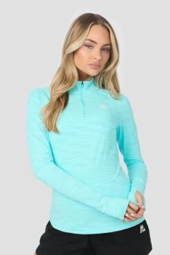 Fly 1/4 Zip - Arctic Blue/Pacific
