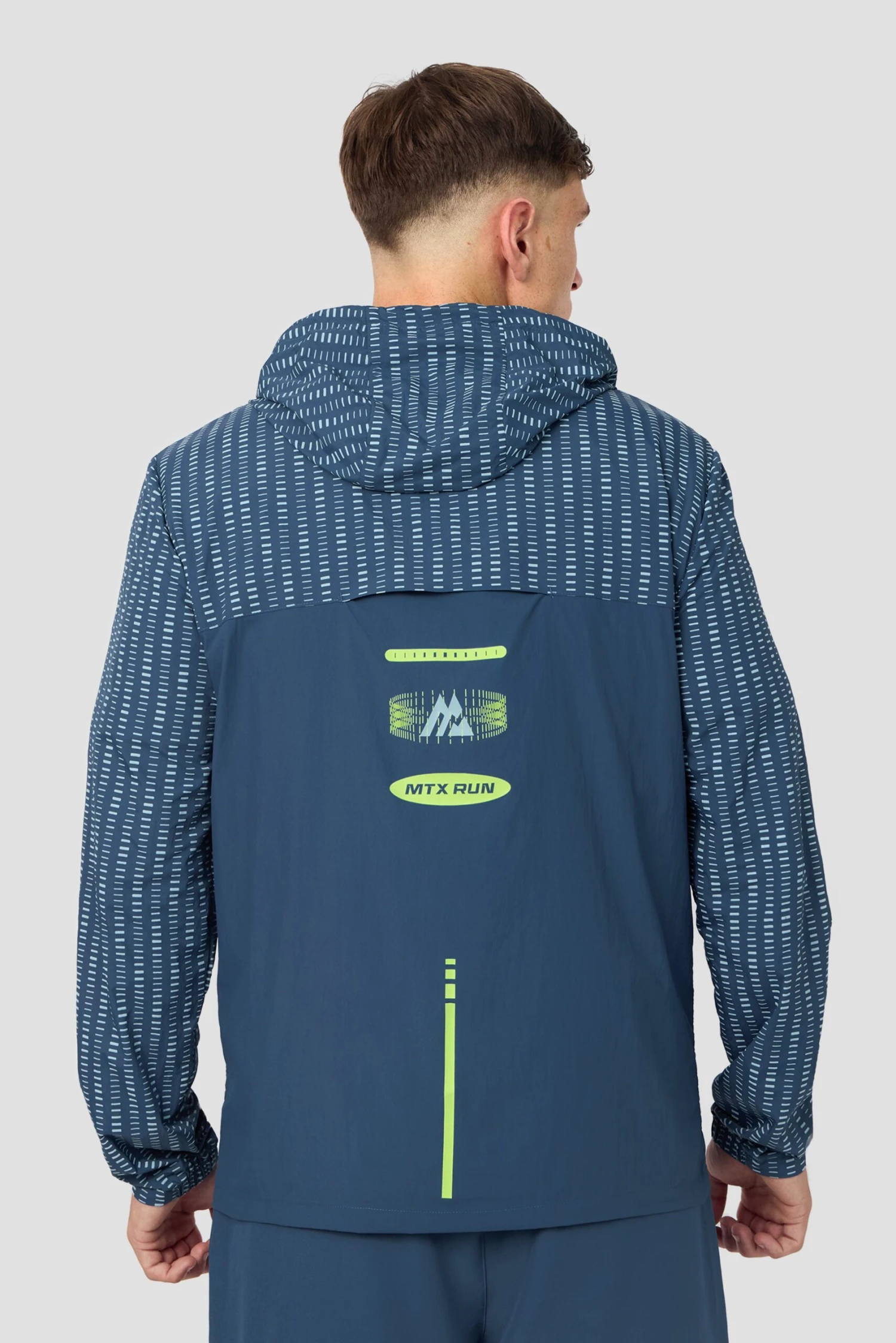 MTX Run Tempo Windbreaker - Naval 4 MTX Run Tempo Windbreaker - Naval - Image 2