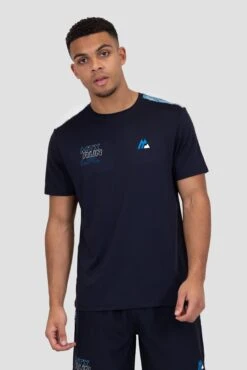 MTX Run City Liverpool T-Shirt - Blue/Black/White