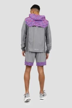 Trail Windbreaker - Grey/Pink/Blue -Sport Wear Daily Store 8I1OID3uPthxBJhEDipaAkW3KTxgO929Z BbLgbY99w