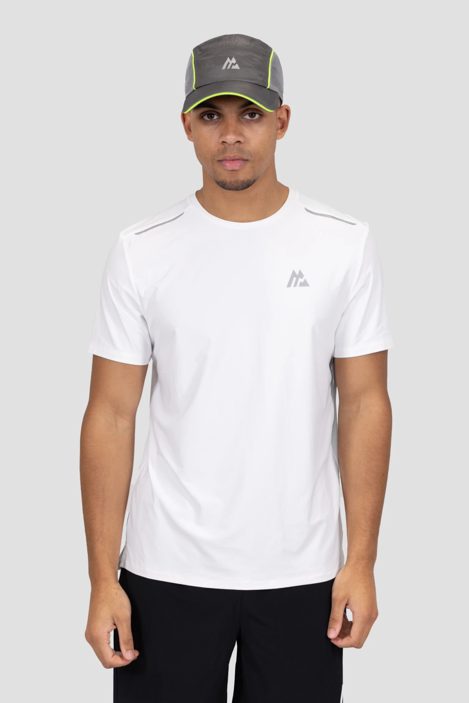 Fly Running Cap - Cement Grey/Platinum Grey/OG Neon 4 Fly Running Cap - Cement Grey/Platinum Grey/OG Neon - Image 2