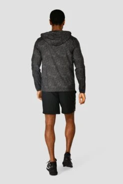 Alto Printed Jacket - Jet Grey/Black -Sport Wear Daily Store ALTOPRINTEDJACKET BLACK JETGREY back