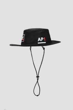 AP1 Boonie - Black/White/Cardinal Red -Sport Wear Daily Store AP1 BOONIE BLACK WHITE CARDINAL RED side