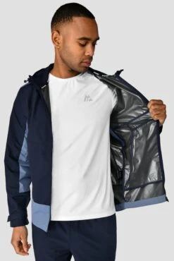 Atmos Wind Jacket - Midnight Blue/Steel Blue -Sport Wear Daily Store ATMOS WIND JACKET MIDNIGHT BLUE STEEL BLUE close inside