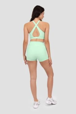 Aura Bra - Sea Foam -Sport Wear Daily Store AURA BRA BIRDS EGG GREEN Full Back