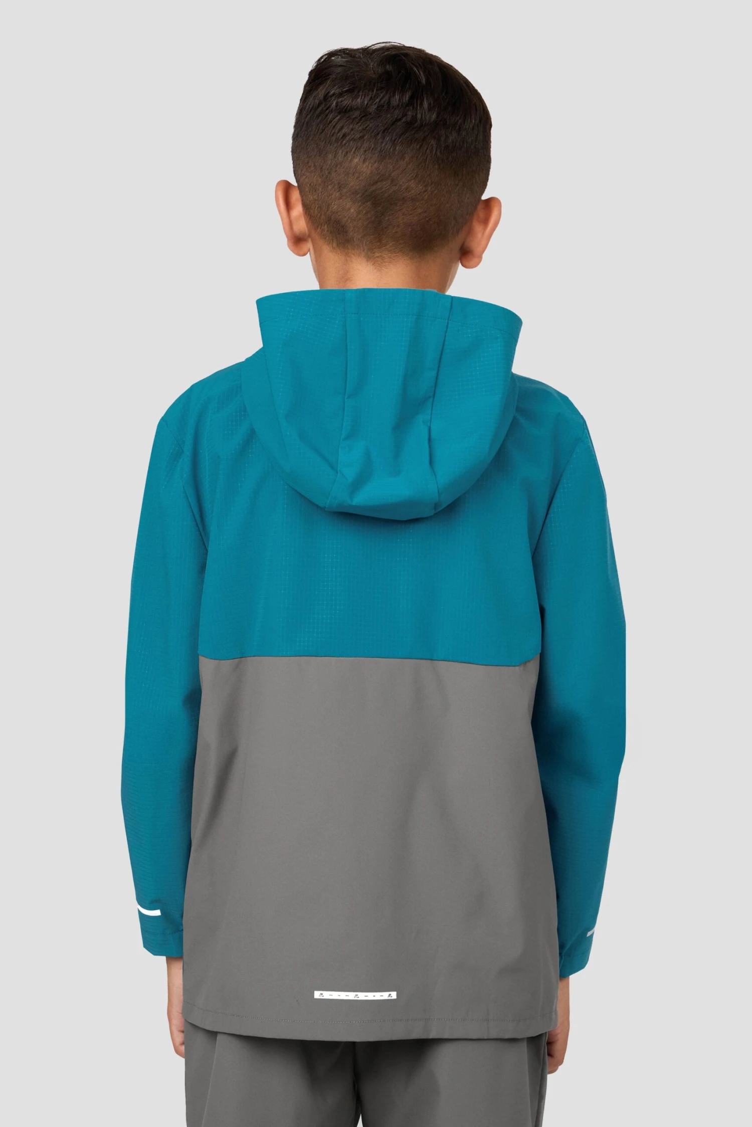 Boys Trek Tech Jacket - Duck Blue/Cement Grey 4 Boys Trek Tech Jacket - Duck Blue/Cement Grey - Image 2
