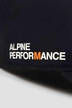 AP1 Tech Cap - Midnight Blue/White/Fiery Orange -Sport Wear Daily Store Ap1 Tech Cap Midnight Blue White Fiery Orange sidedetail2