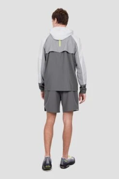 Breeze 2.0 Windbreaker - Grey/OG Neon -Sport Wear Daily Store BREEZE WINDBREAKER MICROCHIP MONUMENT CASTLEROCK SAFETY YELLOW 4