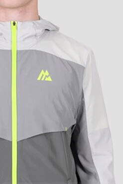 Breeze 2.0 Windbreaker - Grey/OG Neon -Sport Wear Daily Store BREEZE WINDBREAKER MICROCHIP MONUMENT CASTLEROCK SAFETY YELLOW 5