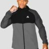 Breeze Windbreaker - Asphalt/Black/Cement Grey -Sport Wear Daily Store BREEZEWINDBREAKER closefront