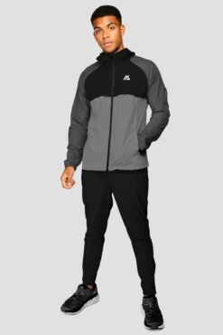 Breeze Windbreaker - Asphalt/Black/Cement Grey -Sport Wear Daily Store BREEZEWINDBREAKER front