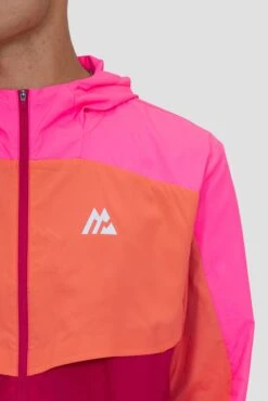 Breeze 2.0 Windbreaker - Neon Pink/Coral/Spiced Cherry -Sport Wear Daily Store Bwl2BJjVmhcSV8m5DTZX4EopFb2iro4L8eiwcRsZ2MI