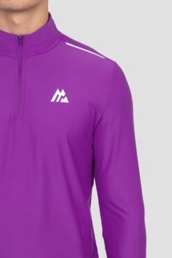 Charge 2.0 1/4 Zip - Electric Purple -Sport Wear Daily Store CHARGE 1 4 ZIP PURPLE CACTUS FLOWER close logo
