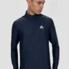 Charge 2.0 1/4 Zip - Midnight Blue -Sport Wear Daily Store CHARGE 2.0 1 4 ZIP BLACK IRIS close front