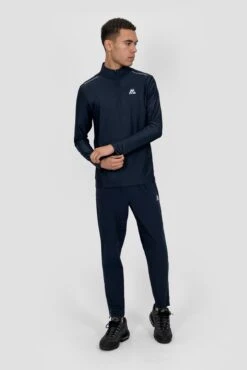 Charge 2.0 1/4 Zip - Midnight Blue -Sport Wear Daily Store CHARGE 2.0 1 4 ZIP BLACK IRIS front