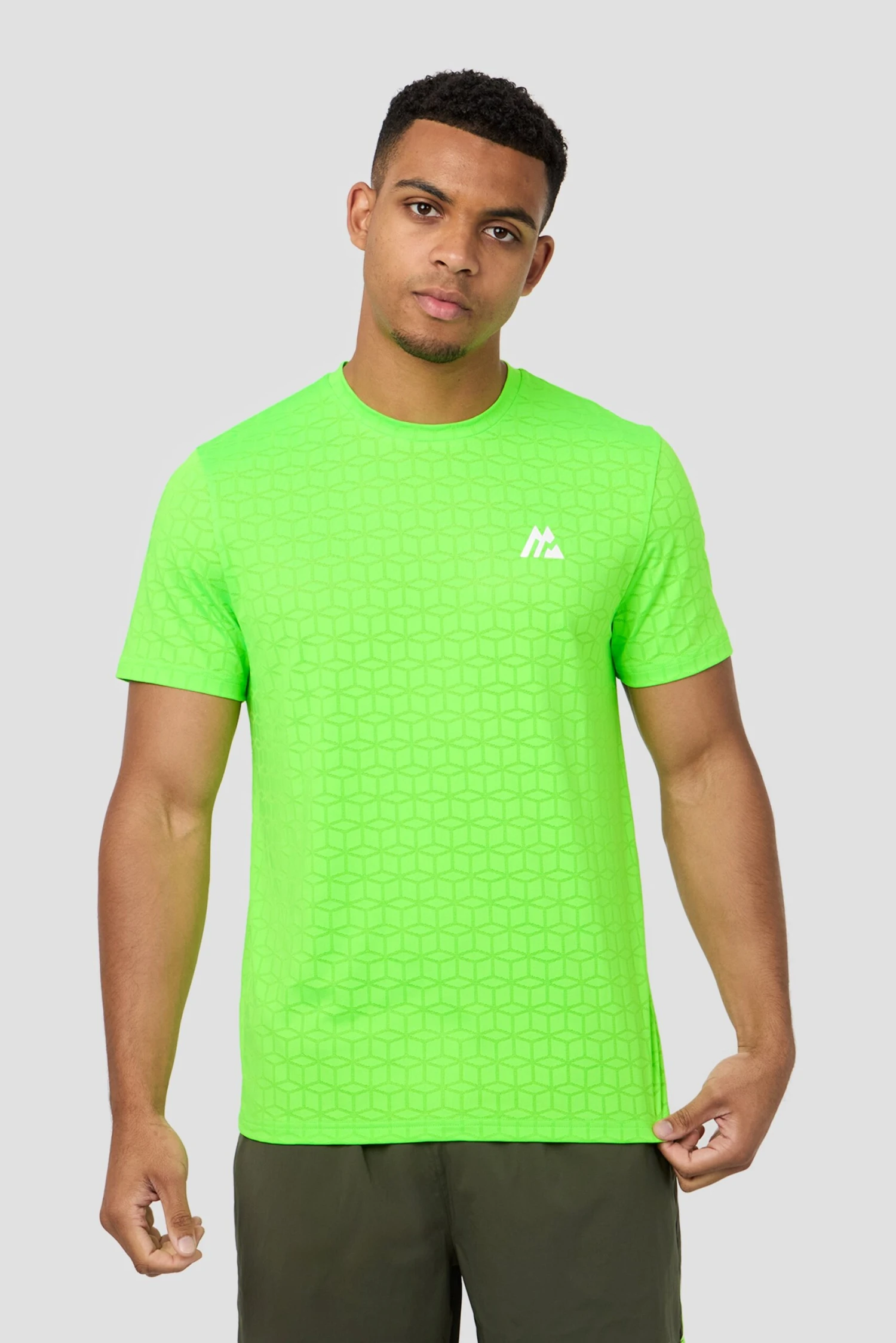 Cube T-Shirt - Neon Green 3 Cube T-Shirt - Neon Green