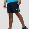 Cube Short - Midnight Blue/Maya Blue -Sport Wear Daily Store CUBE SHORT BLACK IRIS ATMOIC BLUE LOGO SIDE