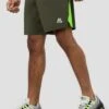 Cube Short - Elm/Neon Green 2 Cube Short - Elm/Neon Green -Sport Wear Daily Store CUBE SHORT GREEN 1