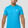 Cube T-Shirt - Maya Blue 2 Cube T-Shirt - Maya Blue -Sport Wear Daily Store CUBE T SHIRT ATMOIC BLUE CLOSE FRONT