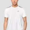 Charge T-Shirt - White/Platinum Grey -Sport Wear Daily Store ChargeT Shirt White PlatinumGrey Front