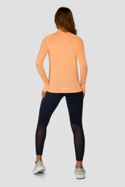 Women's Draft 1/4 Zip - Sunset Peach -Sport Wear Daily Store DRAFT 1 4 ZIP SUNSET PEACH back