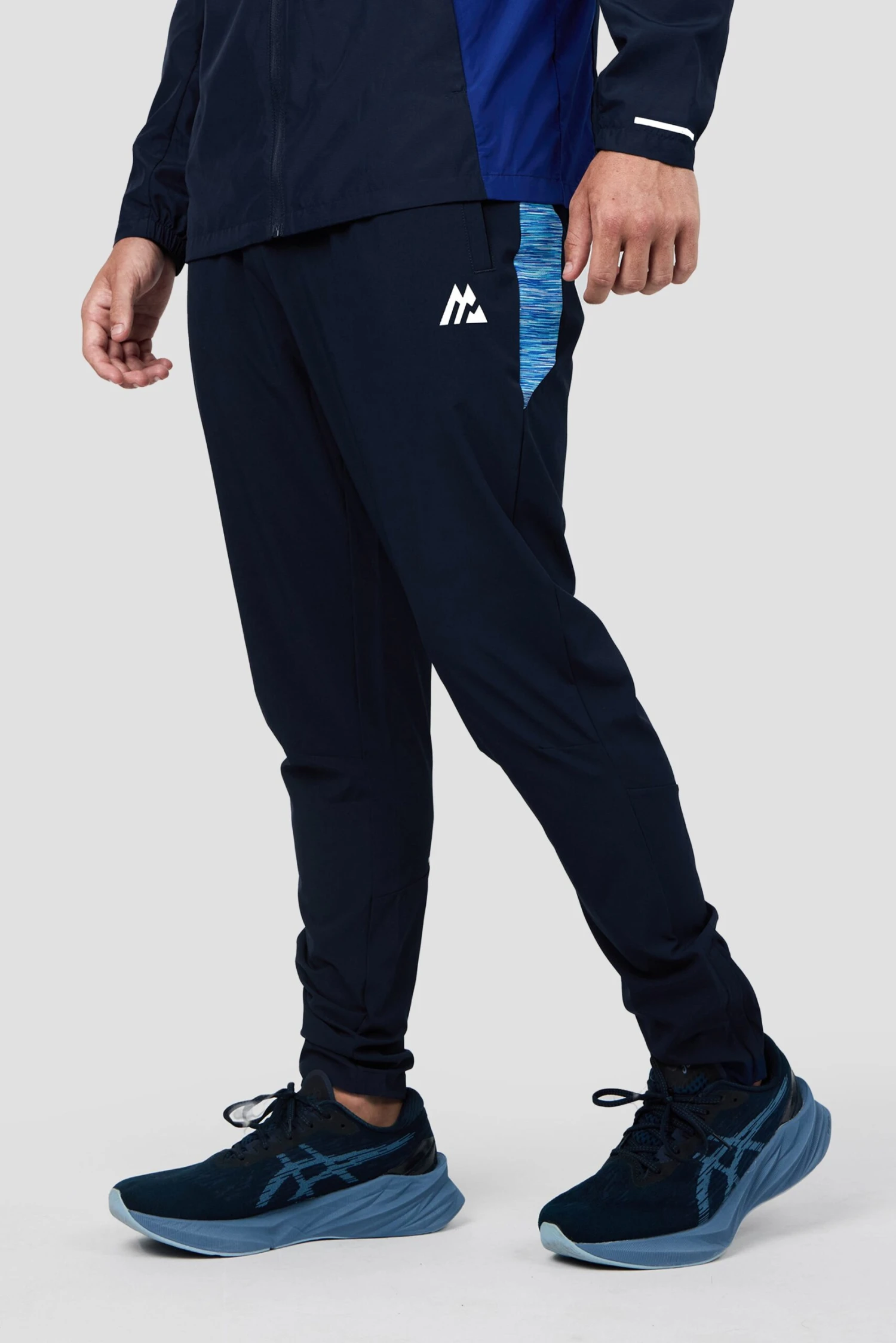 Trail Panel Running Pant - Navy/Royal Blue Multi 3 Trail Panel Running Pant - Navy/Royal Blue Multi