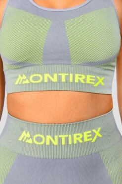 Energy 2.0 Seamless Bra Top - Cadet Grey/OG Neon 11 Energy 2.0 Seamless Bra Top - Cadet Grey/OG Neon -Sport Wear Daily Store ENERGY2.0SEAMLESSBRATOP TRADEWINDS SAFETYYELLOW close