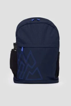 Essential Backpack - Midnight Blue/Neon Blue -Sport Wear Daily Store ESSENTIAL BACKPACK BLUE 2