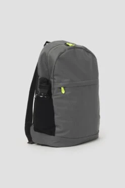 Essential Backpack - Cement Grey/Electric Lime -Sport Wear Daily Store ESSENTIAL BACKPACK GREY 7
