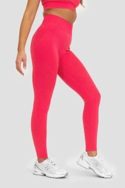 Evolve 2.0 Seamless Legging - Strawberry Soda -Sport Wear Daily Store EVOLVE 2.0 SEAMLESS LEGGING RASPBERRY close side other