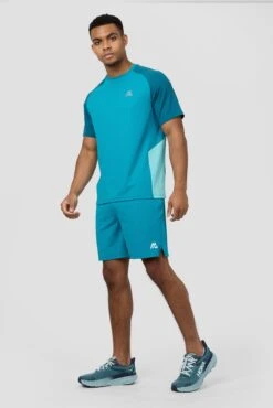 Flex Short - Aisen/Atlantic/Peyto -Sport Wear Daily Store FLEX SHORT FJORD BLUE FULL FRONT