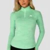 Women's Trail 2.0 1/4 Zip - Green Multi -Sport Wear Daily Store FLORIDA KEYS ICE GREEN BROOK GREEN TRAIL 2.0 1 4 ZIP front