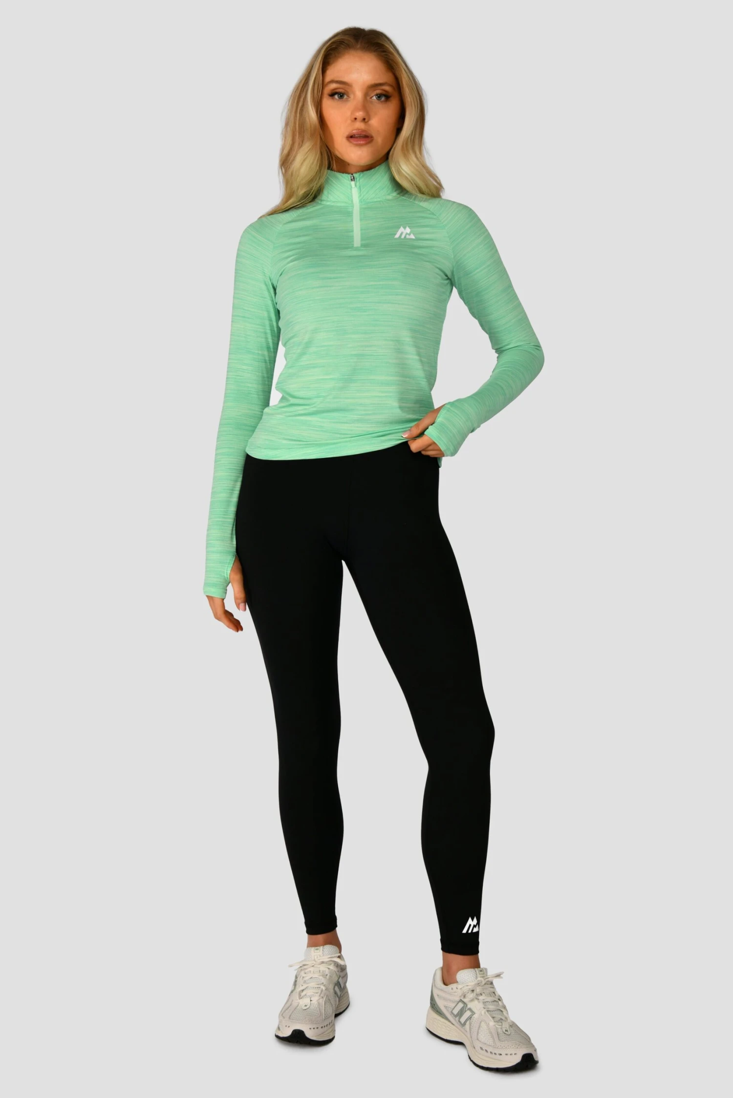 Women's Trail 2.0 1/4 Zip - Green Multi 5 Women's Trail 2.0 1/4 Zip - Green Multi - Image 3