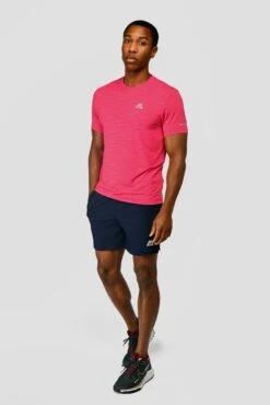 Fly 2.0 T-Shirt - Hibiscus/Fiery Orange/Rouge -Sport Wear Daily Store FLY 2.0 TEE HIBISCUS FIERY ORANGE ROUGE front