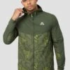 Geo M Print Windbreaker - Elm 2 Geo M Print Windbreaker - Elm -Sport Wear Daily Store GEOMPRINT JACKET GREEN 1