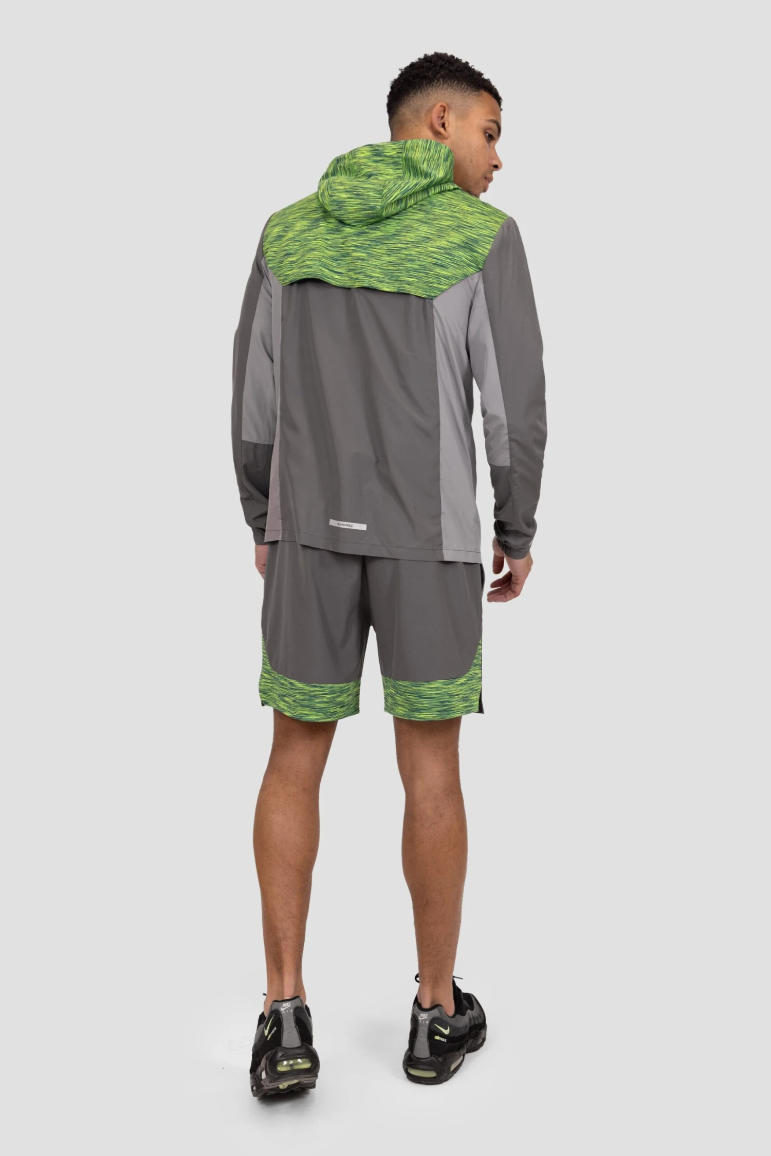 Trail Panel Short - Grey/Green/Black 8 Trail Panel Short - Grey/Green/Black - Image 6