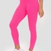 Icon 7/8 Legging - Magenta -Sport Wear Daily Store ICON 7 8 LEGGING PINK GLO Close Side Logo v2