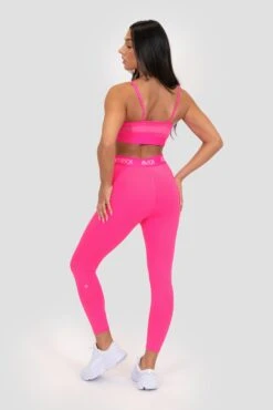 Icon 7/8 Legging - Magenta -Sport Wear Daily Store ICON 7 8 LEGGING PINK GLO Full Back v2