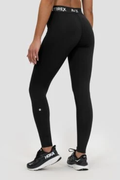 Icon Full Length Legging - Black -Sport Wear Daily Store ICON FULL LENGTH LEGGING BLACK Close Back 1