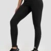 Icon Full Length Legging - Black -Sport Wear Daily Store ICON FULL LENGTH LEGGING BLACK Close Side Logo 1