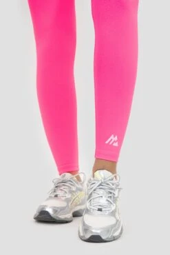 Icon Contrast 2.0 Legging - Neon Pink/Ice Tango/Pink Sugar -Sport Wear Daily Store ICONCONTRAST2.0LEGGING KNOCKOUTPINK ORANGEPOP BONBON LogoDetail v3